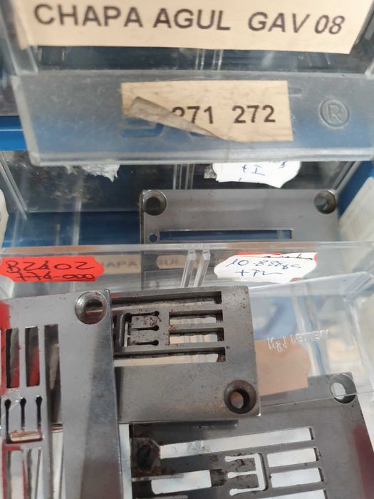 Pecas para maquinas de confeccao