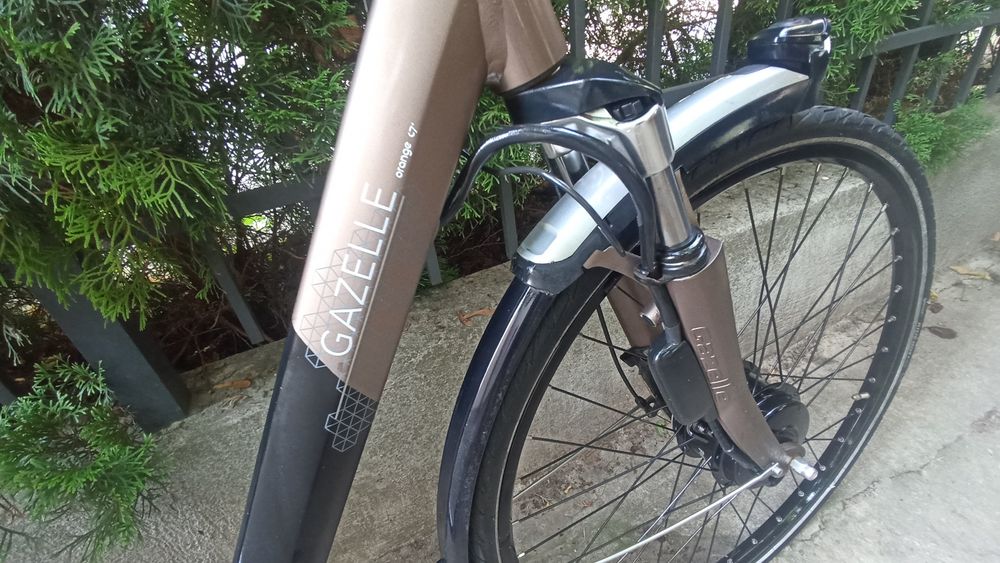 Rower  Gazelle  Orange C7+Silnik Panasonic Elektryczny