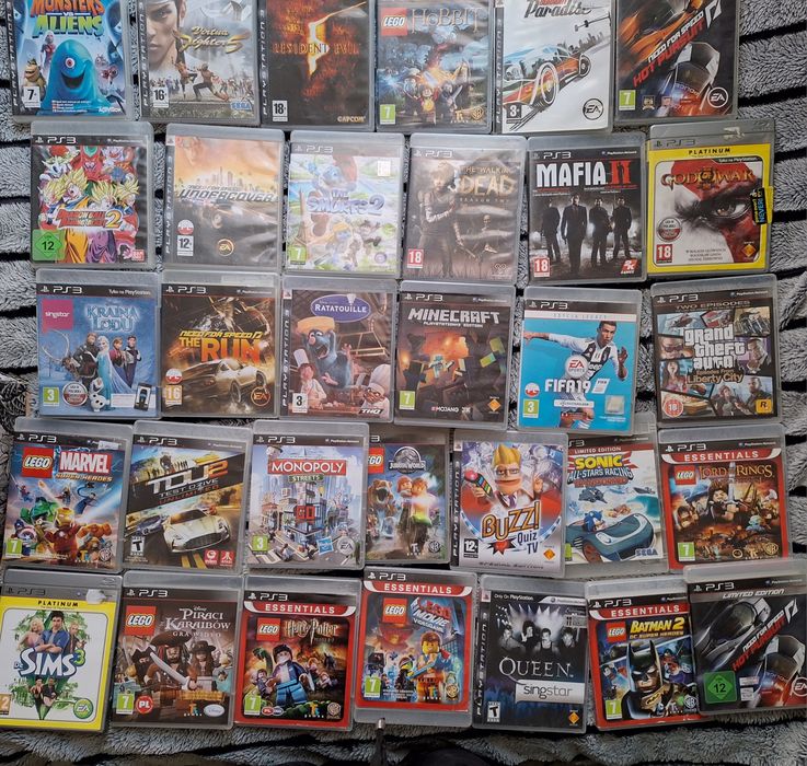 Sprzedam gry na konsole ps3