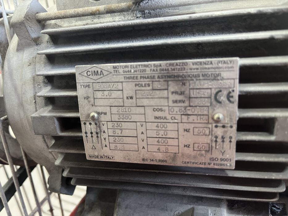 Kompresor gga made in italy 150l 400v