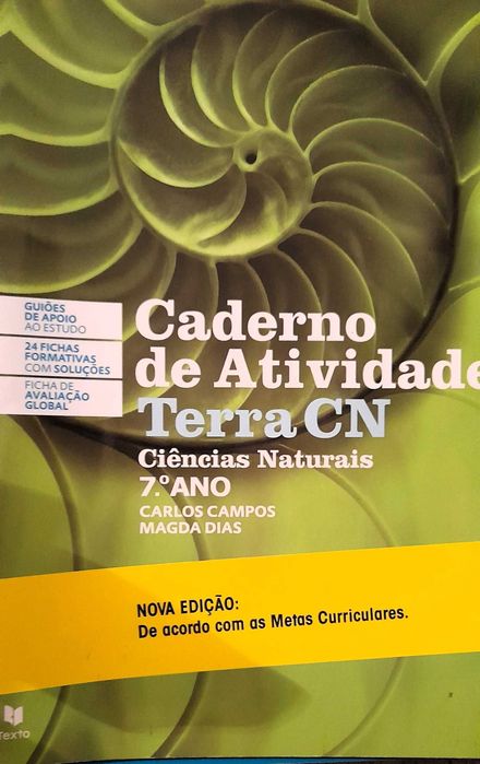 Livros Escolares atuais do 7º Ano