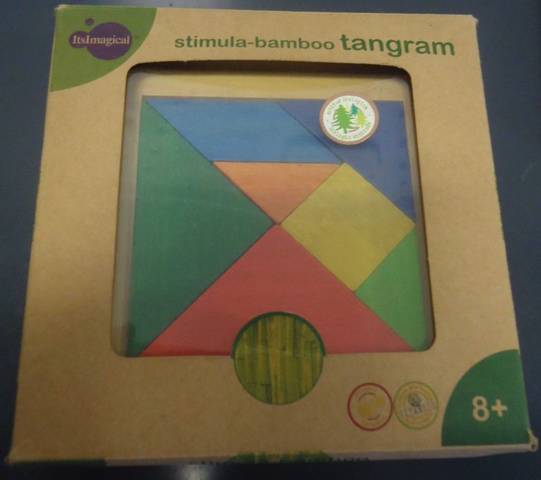 Tangram em bambu  - Imaginarium