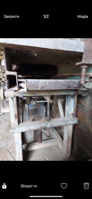 Деревообробний станок.