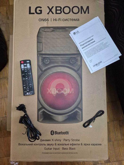 Акустична система (музичний центр) LG Xboom ON66