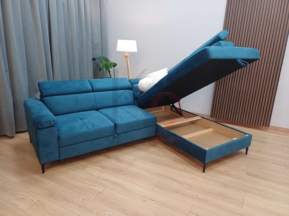 Narożnik Rimo od producenta sofa, kanapa, mały narożnik, gratis jasiek
