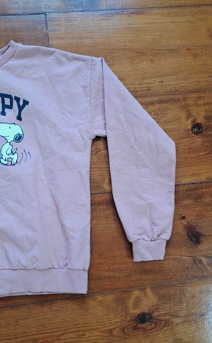 Sweat rosa velho Snoopy 12 anos