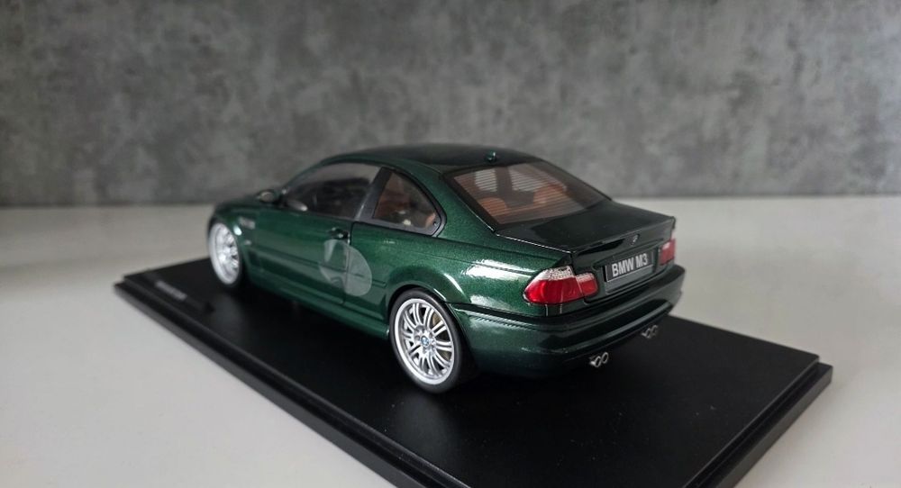 Miniatura 1:18 BMW E46 M3, nowa