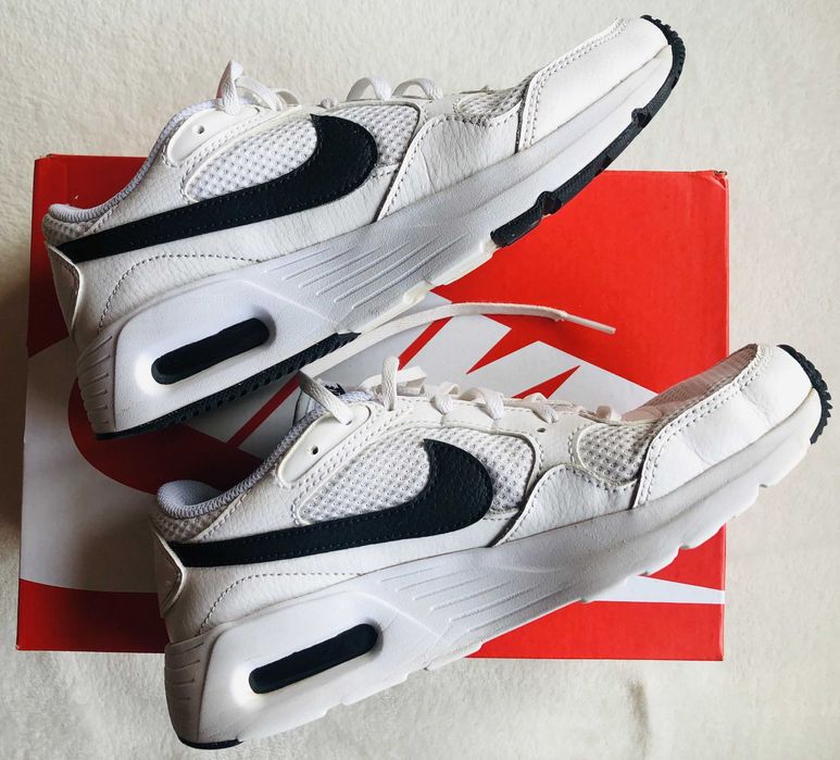 Buty NIKE AIR MAX - unisex, białe, rozm.EUR 38, 24 cm