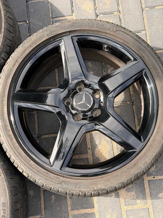 Oryginalne Alufelgi Mercedes AMG OE A klasa W169 5x112 ET49 7J  Felgi
