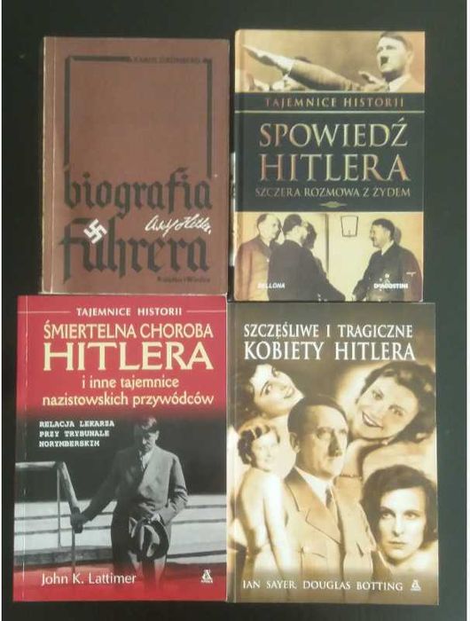 Hitler - zestaw 4 książek