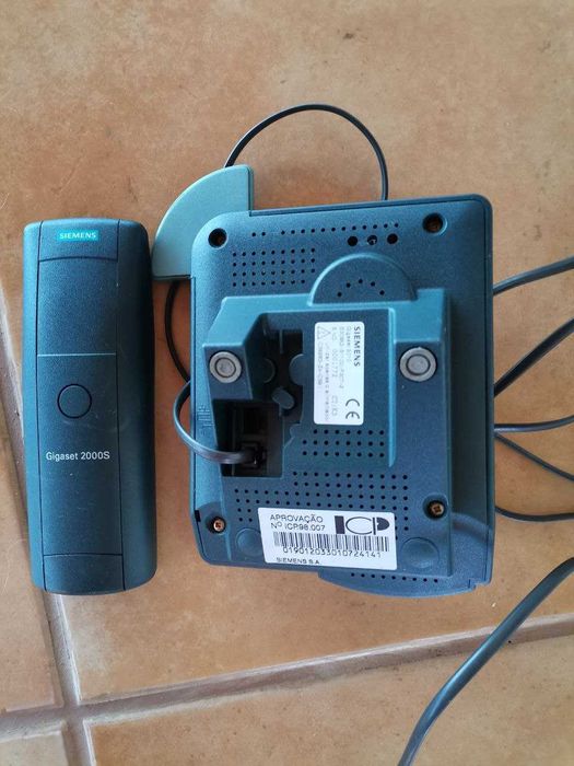 Siemens Gigaset base 2010 telefone sem fios 2000S