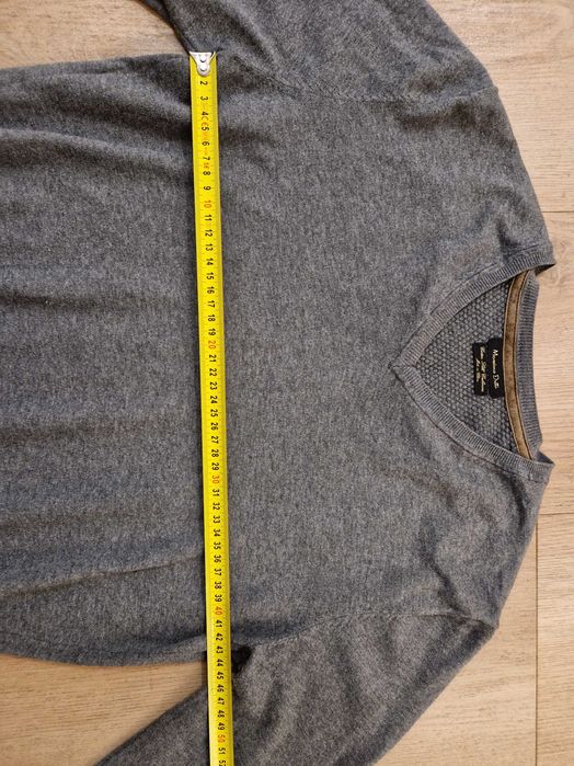 Massimo Dutti sweter męski kaszmir rozm. S (36)