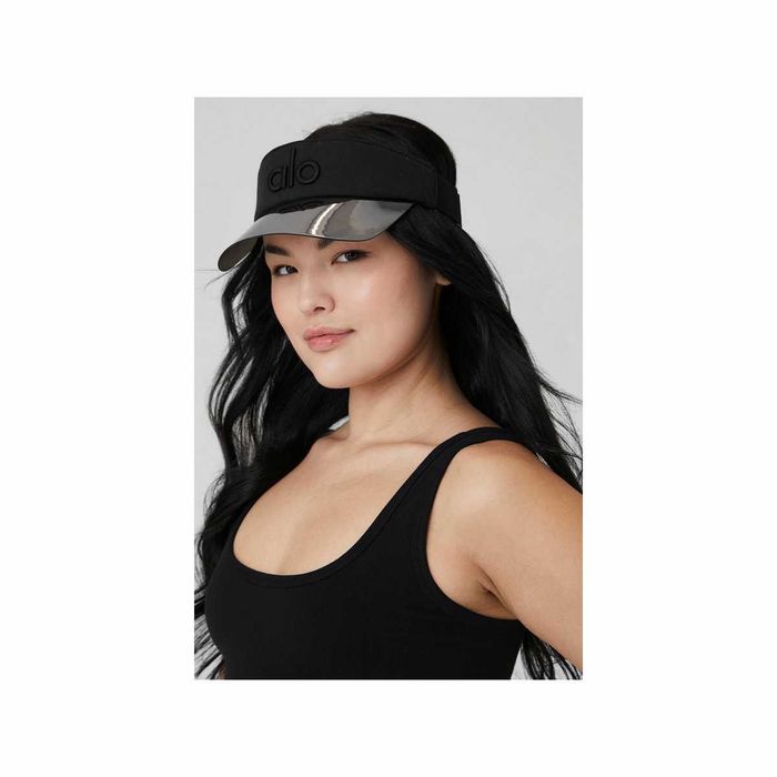 Козирок від сонця Alo Yoga Airlift Solar Visor Black