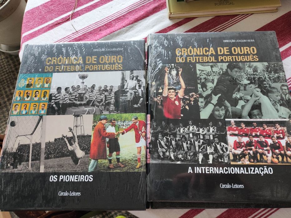 Coleção crónica de ouro do futebol português 5 volumes