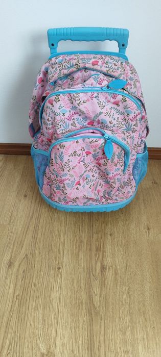 Mochila trólei com pega