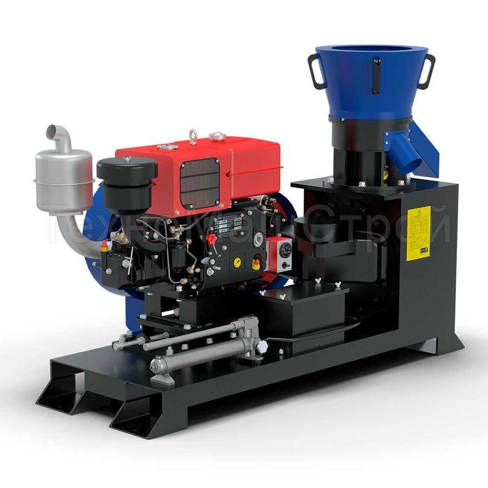 Гранулятор пелет ГРАНД 300 (дизельний двигун) Обладнання для пелет