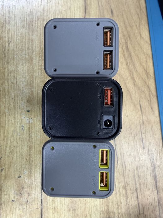 Корпус для повербанка 22.5W Fast Charge 2xUSB 2xType-C на 8 акб 18650