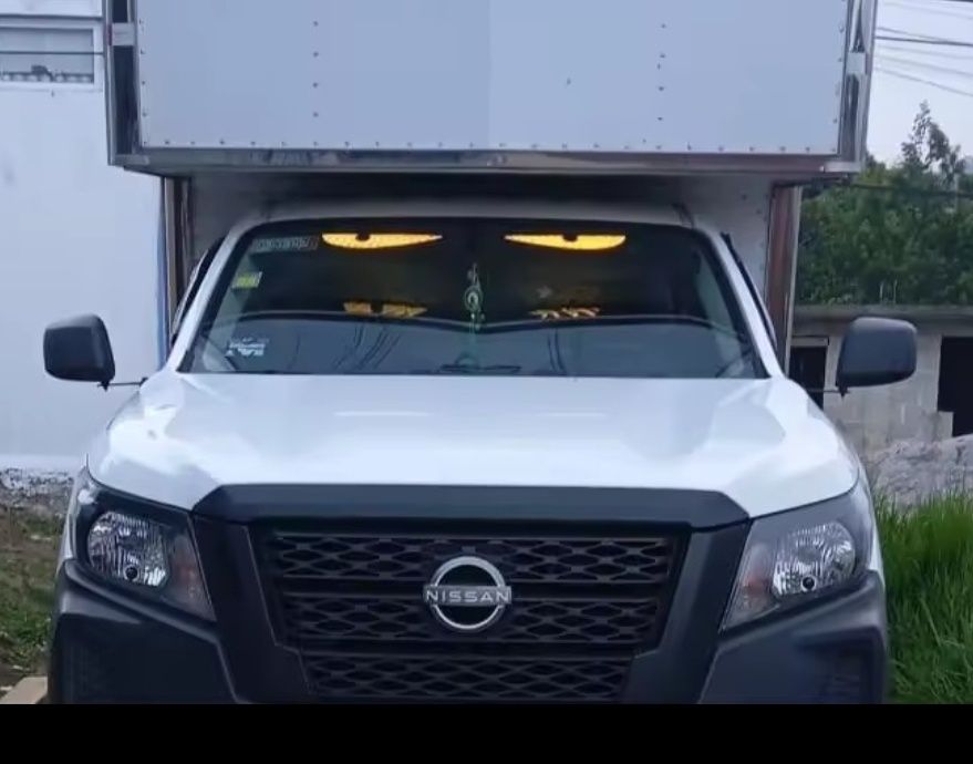 2SZT 59x12cm DUŻE Diabelskie Oczy Led z aplikacją tir bus oso