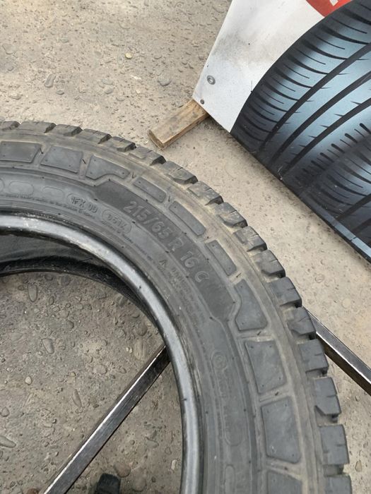 Шини 215/65 R16C Michelin всесезонн 9/7,5 мм 2024 рік