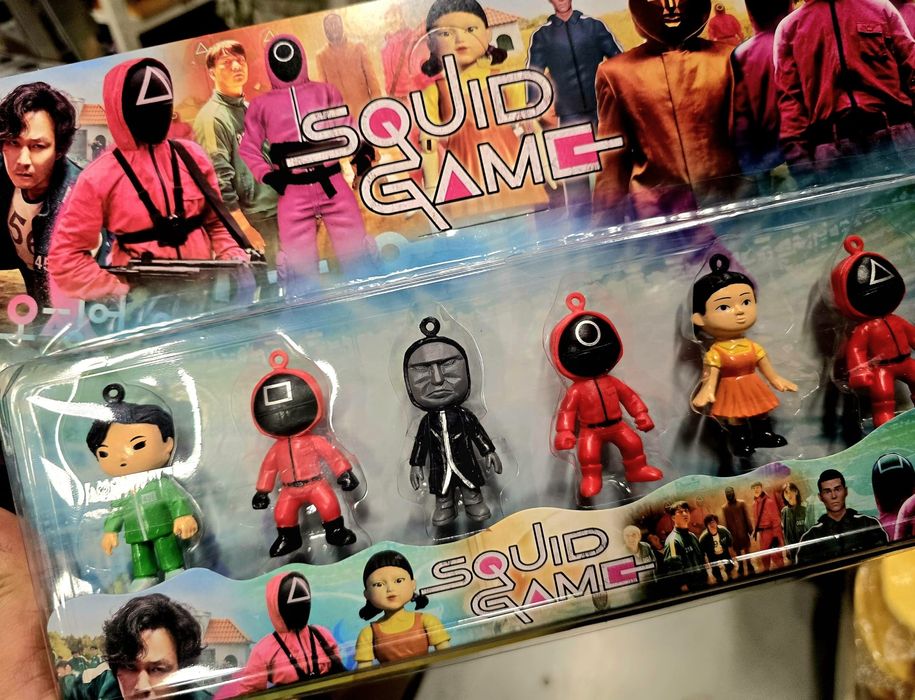 Super zestaw figurek figurki z serii Squid Game nowe