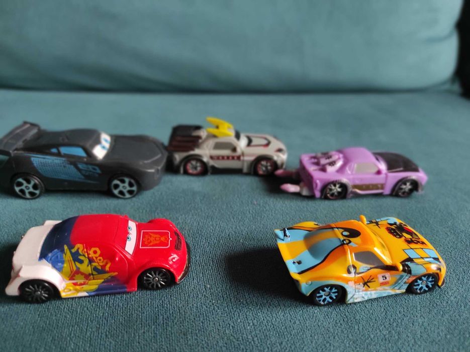 Zygzak McQueen samochodziki z bajki 5 sztuk