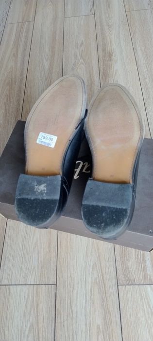 Pantofle młodzieżowe czarne roz 39