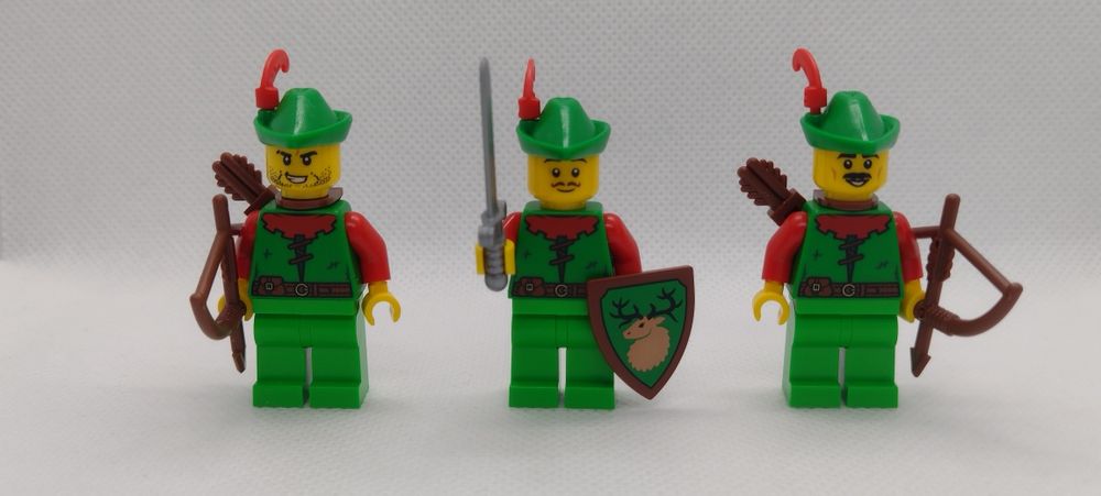 Lego 3 rycerzy Forestman
