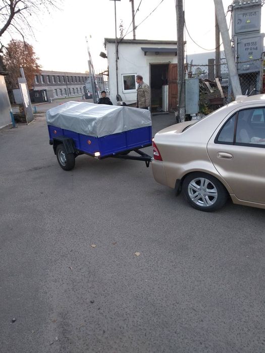 Оренда причепів Аренда прицепов розміри 2,15 * 1,25