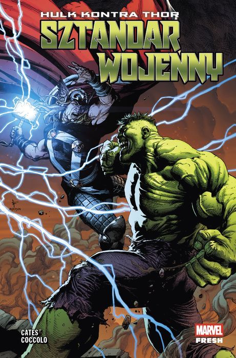 Hulk Kontra Thor. Sztandar Wojenny. Marvel Fresh Egmont Komiksy