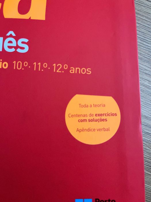 Livro de gramática de português