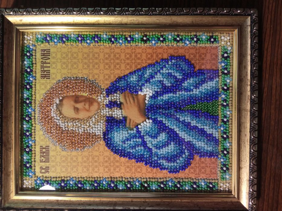 Иконы вышитые бисером