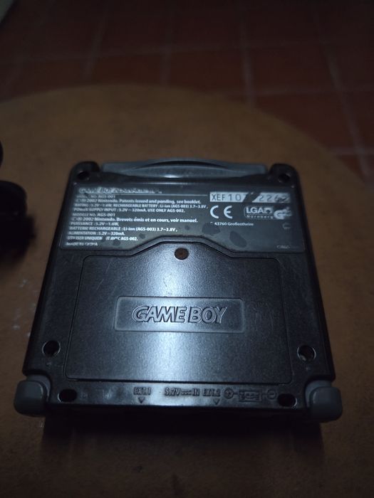 GameBoy SP Black Edition