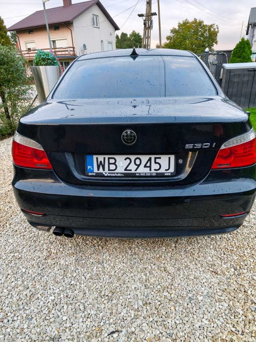 samochód bmw e60 2008