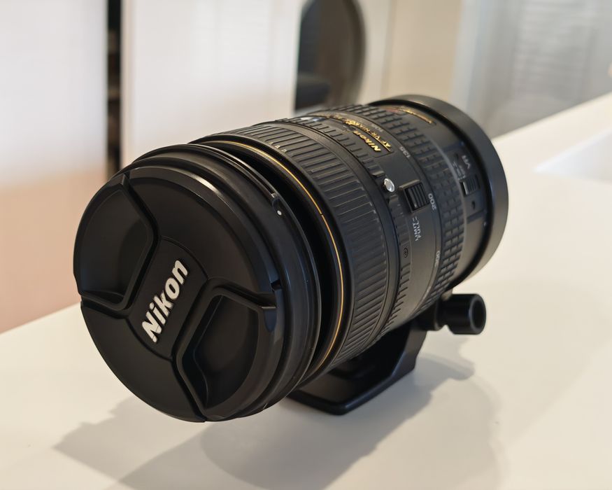 Objetiva Nikon 80-400 impecável