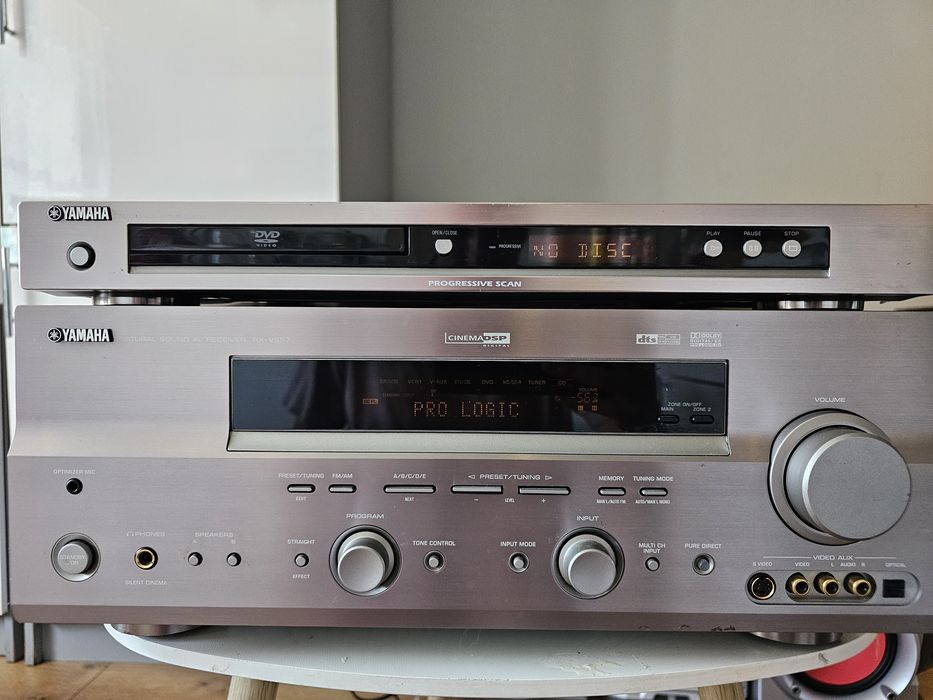 Ampliner Yamaha RX V657 i DVD S557