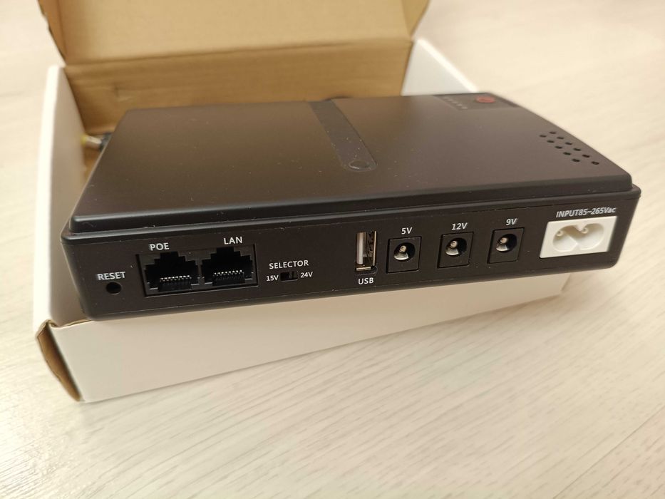 !!НОВА модель!! ДБЖ для роутера, конвертера під замінні АКБ 18650 4шт