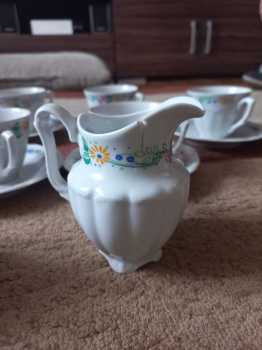 Porcelana serwis kawowy PRL