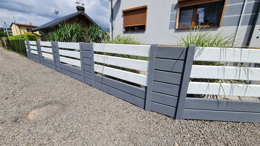 Ogrodzenia Betonowe, Panelowe 3D, Bramy, Murki Oporowe z MONTAŻEM