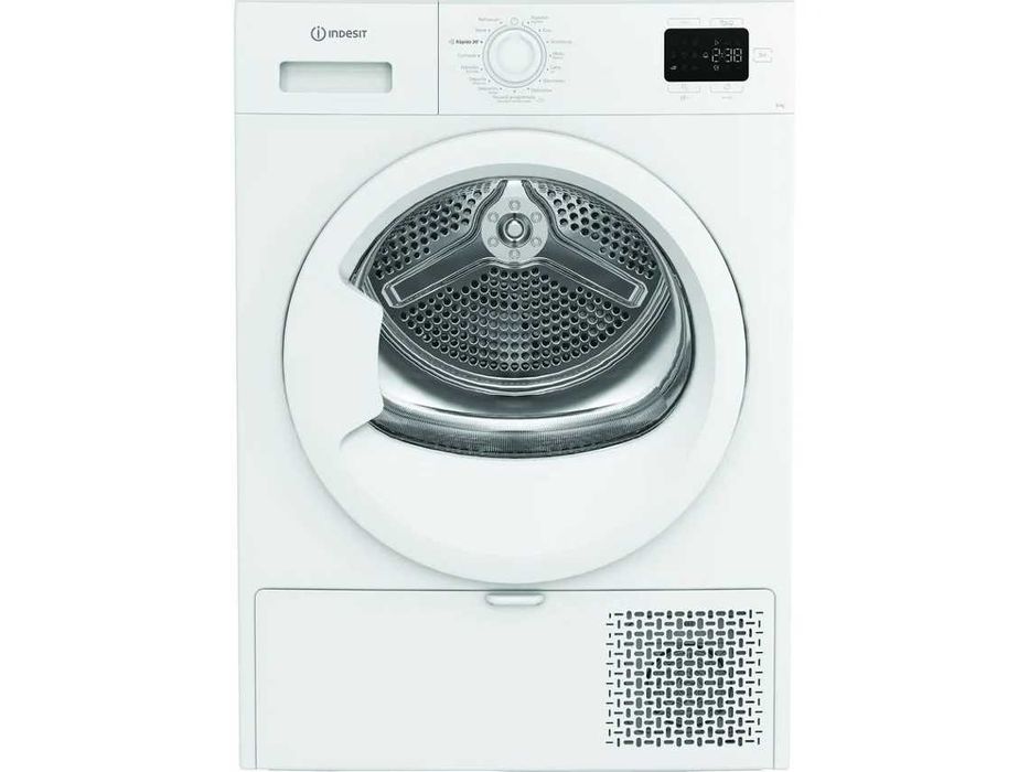 Máq. Secar Roupa INDESIT 8 kg - Bomba de Calor + Extensão de Garantia