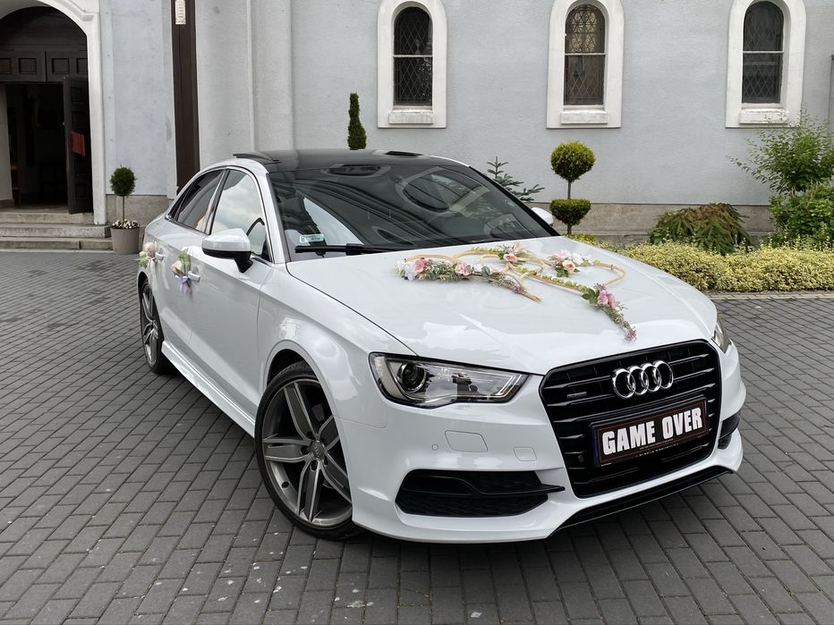 Samochód Auto do ślubu/ Audi/ Volvo/ Mercedes/ kierowca wesele van 7os