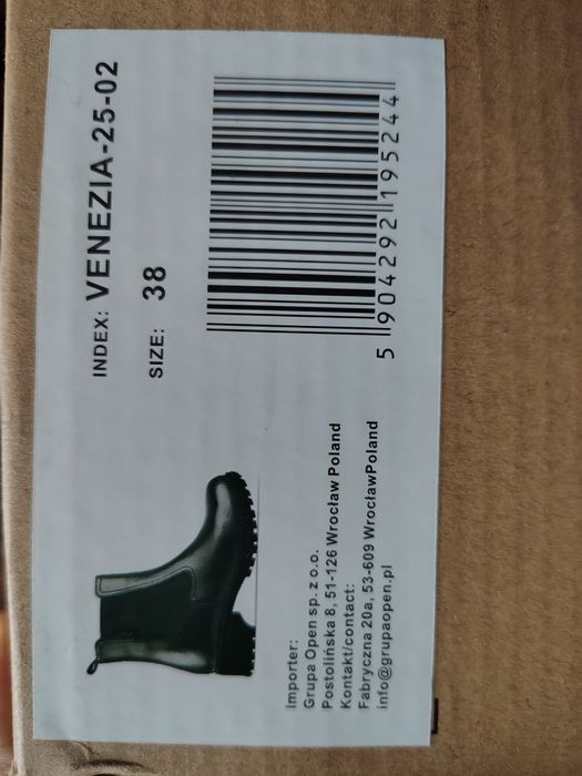 Venezia buty skórzane damskie nowe