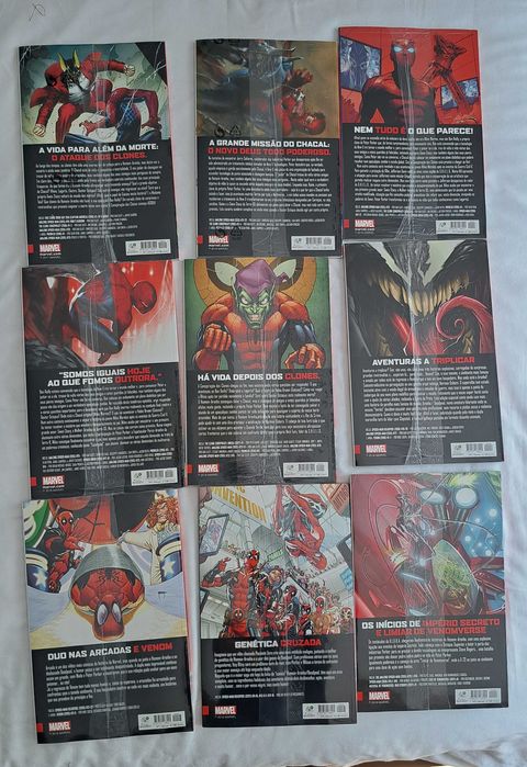BD MARVEL - Homem-Aranha - Série II - Novos!