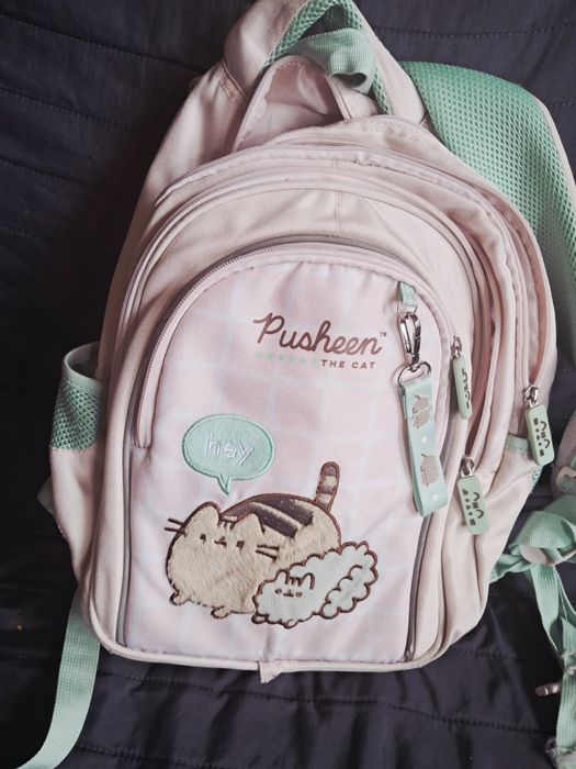 Plecak plus piornik pusheen