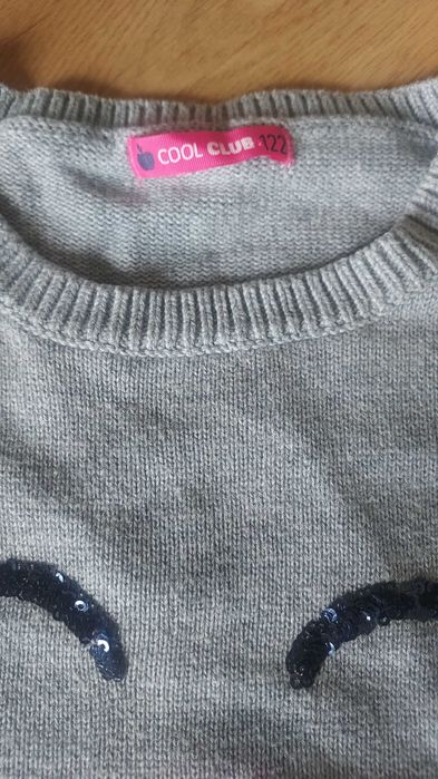 Cool club Smyk swetry dla bliźniaczek 122