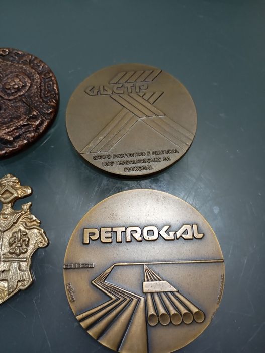 Medalhas de bronze antigas