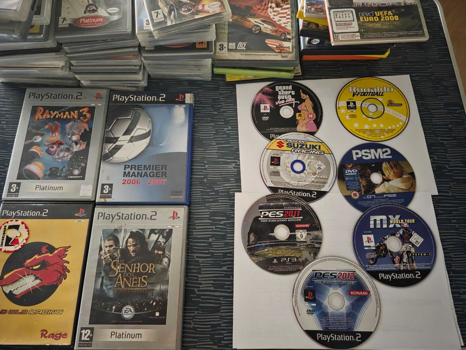 Lote Jogos Playstation 2 PS2