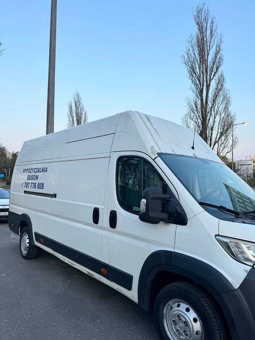 WYNAJEM  busa MAX DŁUGI Wysoki bez limitu km POZNAŃ ! BUSY DOSTAWCZE!