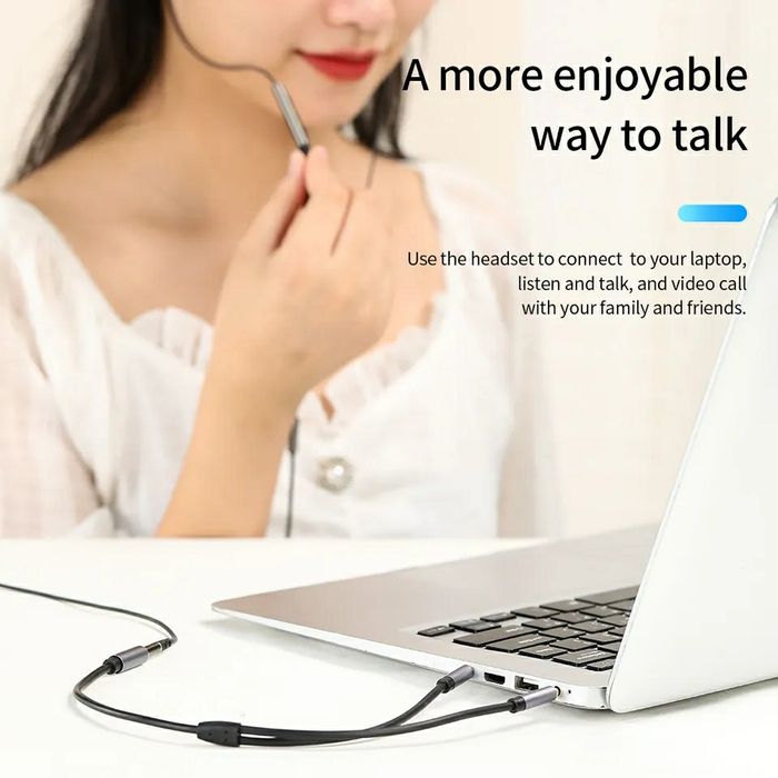 Cabo Áudio Splitter Y - Micro e Áudio - NOVO