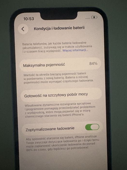Iphone 13 128 gb blue wszystko sprawne