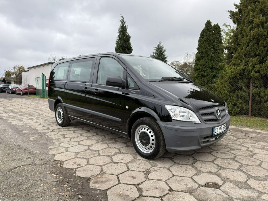 Mercedes-Benz Vito VAT 23% 38000 netto 8 osobowy Skórzana tapicerka Tempomat